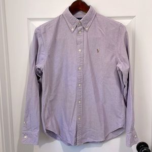Ralph Lauren Oxford Button Down Purple Medium